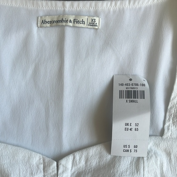 Abercrombie hook-and-eye cropped slim top - Picture 3 of 4